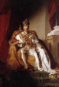 Friedrich von Amerling Kaiser Franz I von osterreich oil painting artist